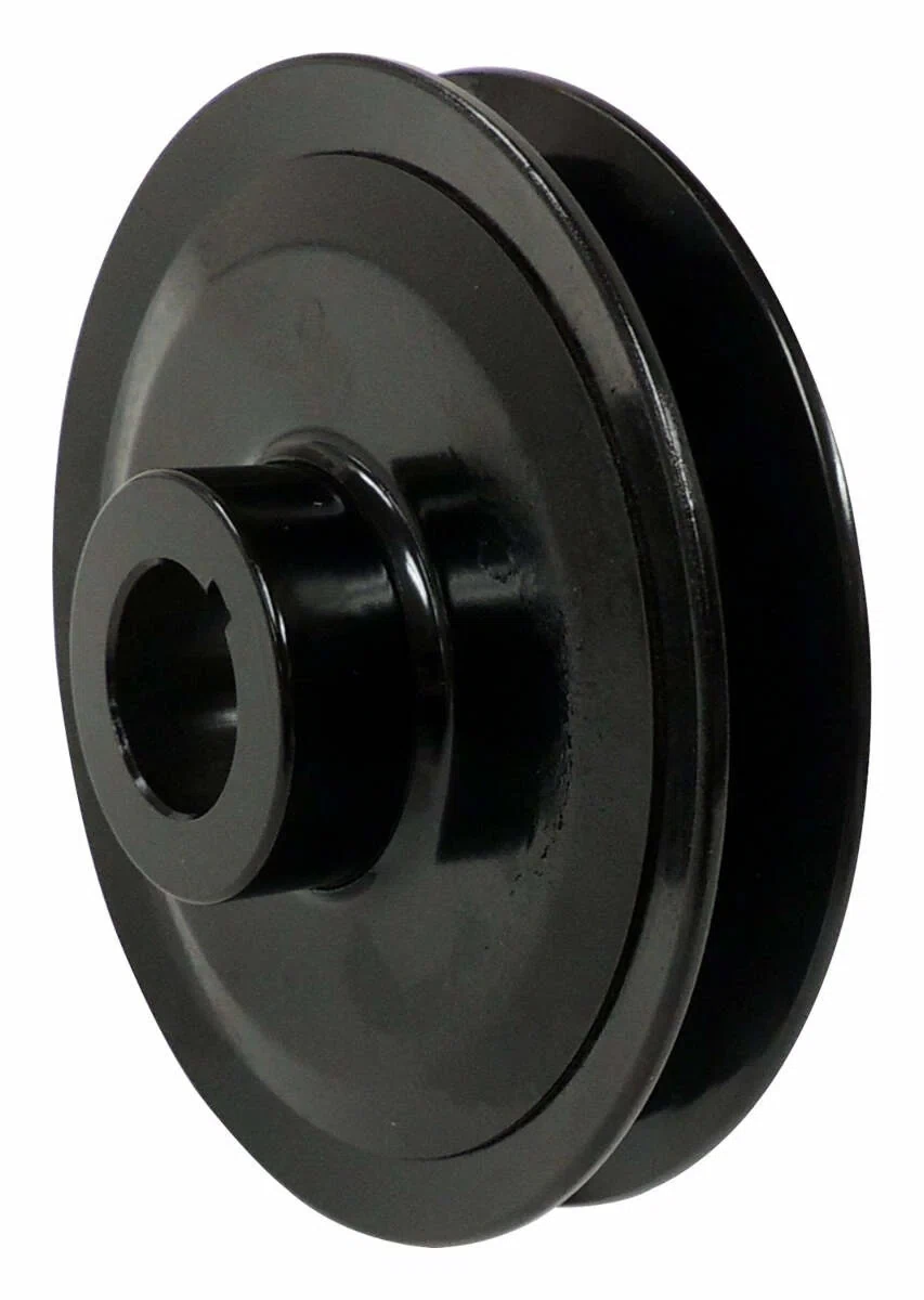 Vintage - Steel Black Crankshaft Pulley - J0645623